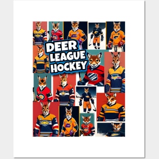 DEER League Hockey Posters and Art